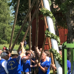 Midsommar, stångresning