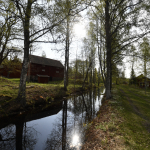 Miljöbild mot Gamla Skolan