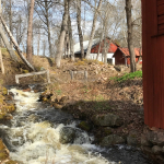 Vårflod  från Dammsjön