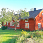 Timmerbyggningens baksida