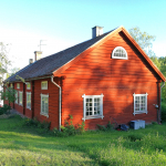 Timmerbyggningens NV gavel